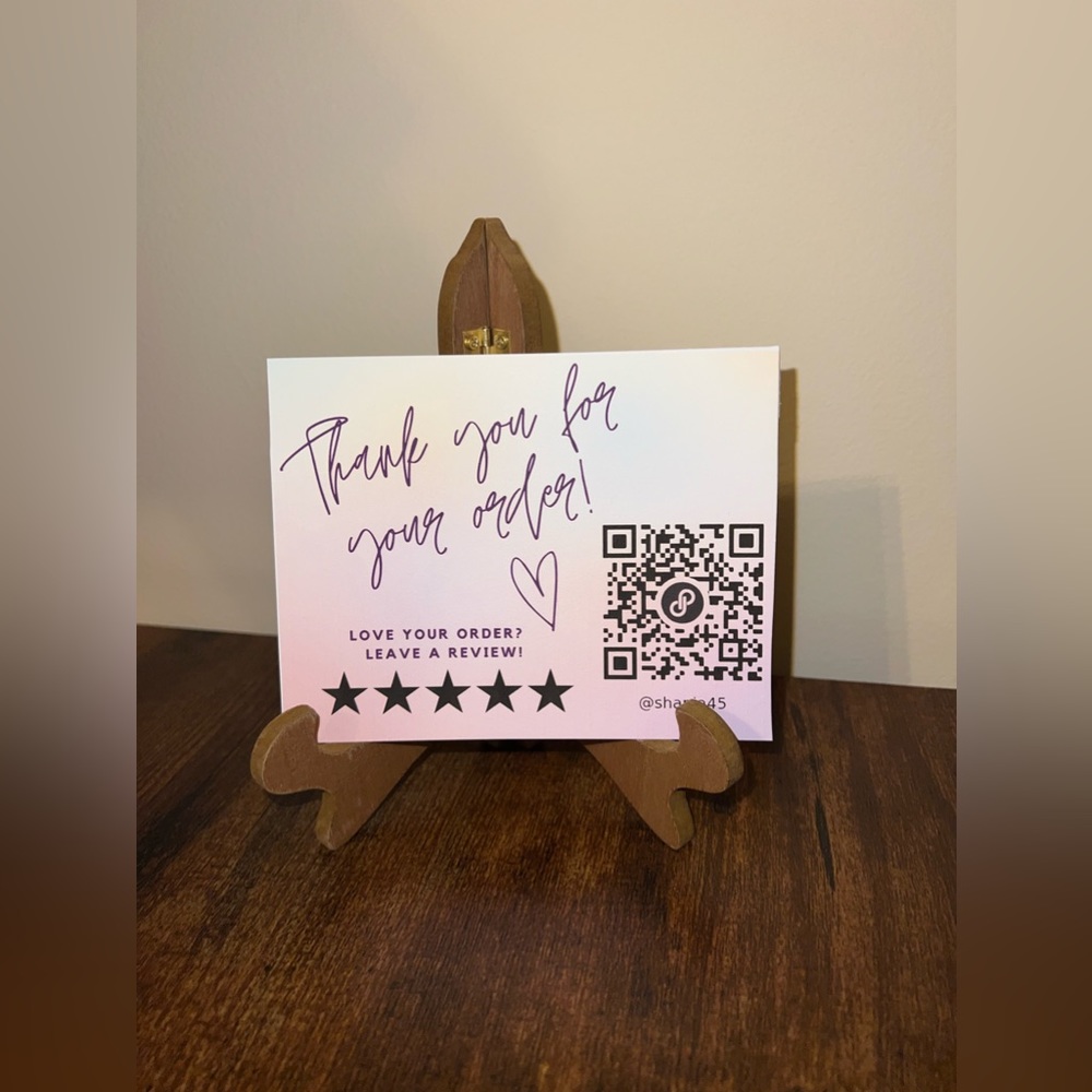 Pastel Thank You Cards, Custom Cards